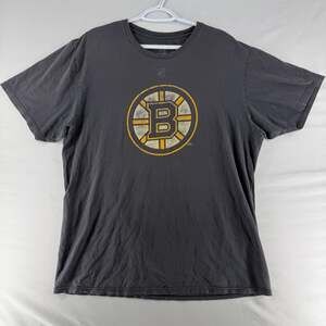 0939 XL Reebok Boston Bruins Rask #40 NHL T-Shirt